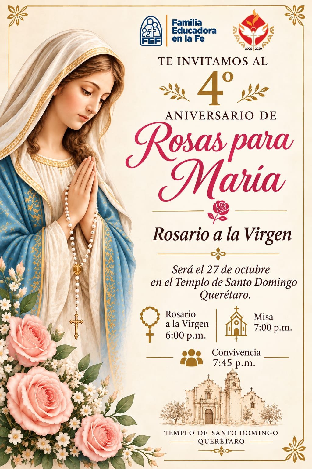 Rosas para María